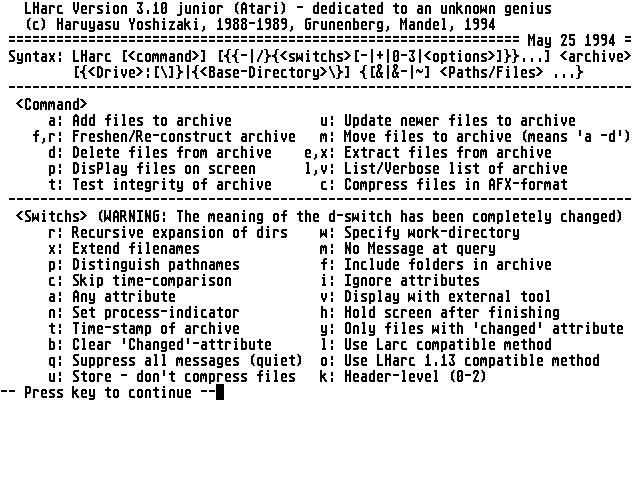 LHARC Junior — screenshot 1